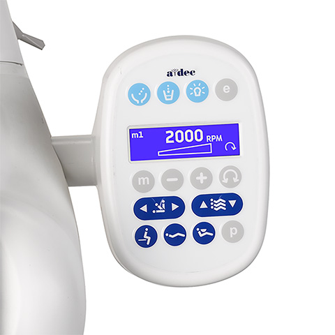 A-dec 300 dental delivery system deluxe touchpad