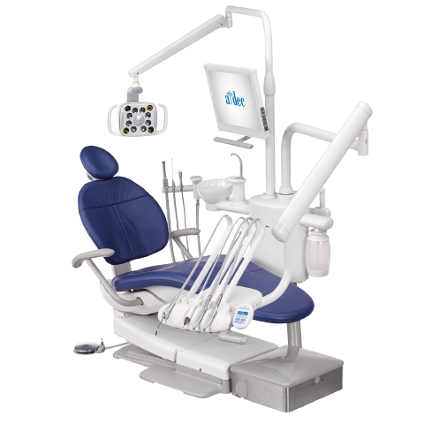 A-dec 300 dental chair and dental equipment