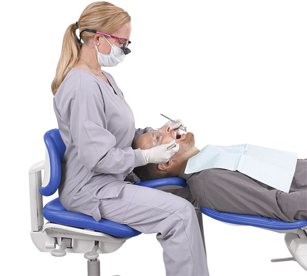 A-dec 500 Dental Chair Dentist Patient